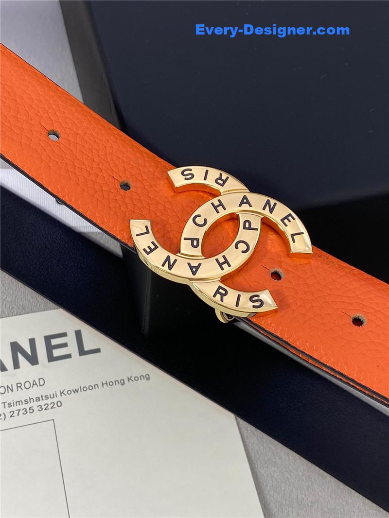 Ch**el logo classic belt