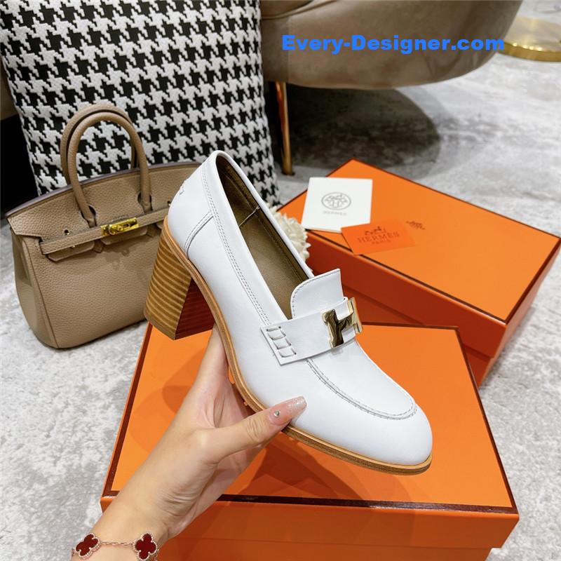 H**me5 dauphine mid heel mules