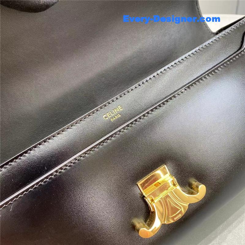 Ce1i*e triomphe chain shoulder bag