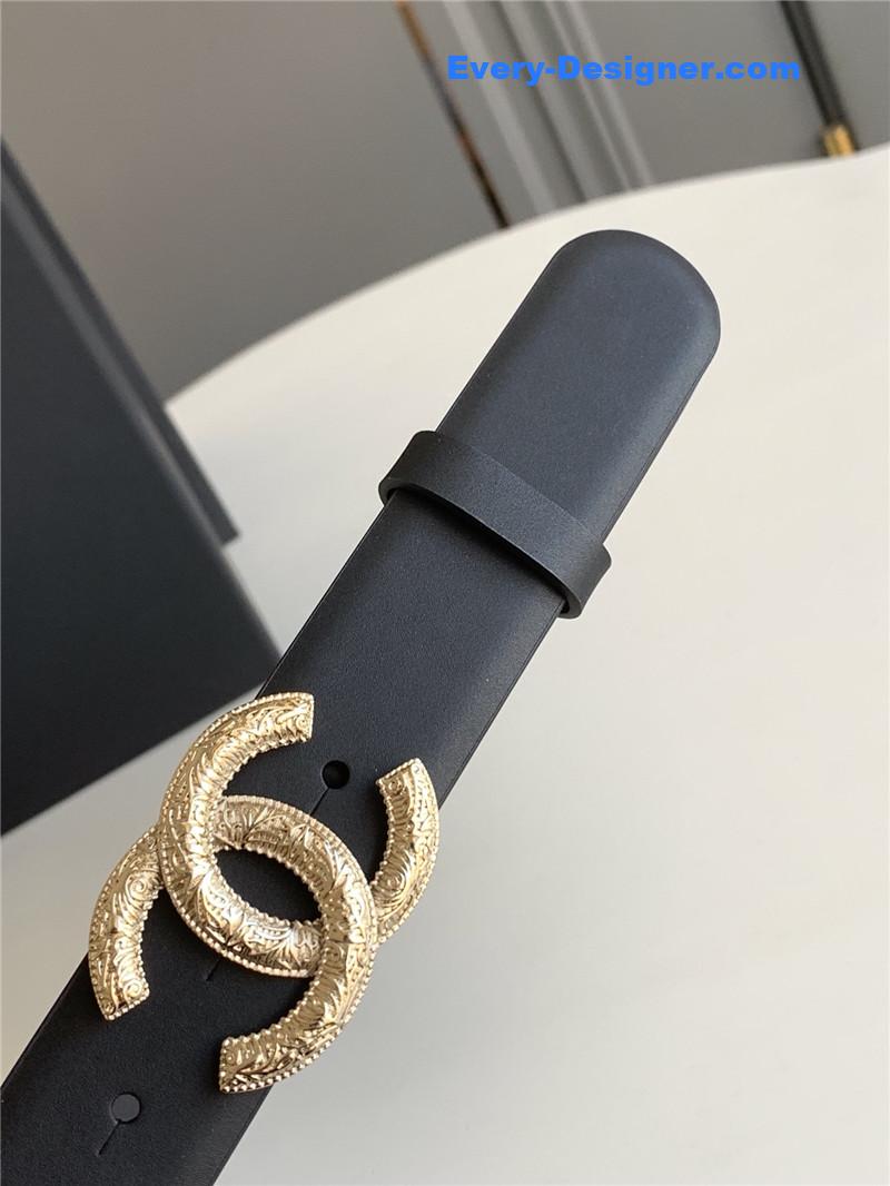 Ch**el logo classic belt