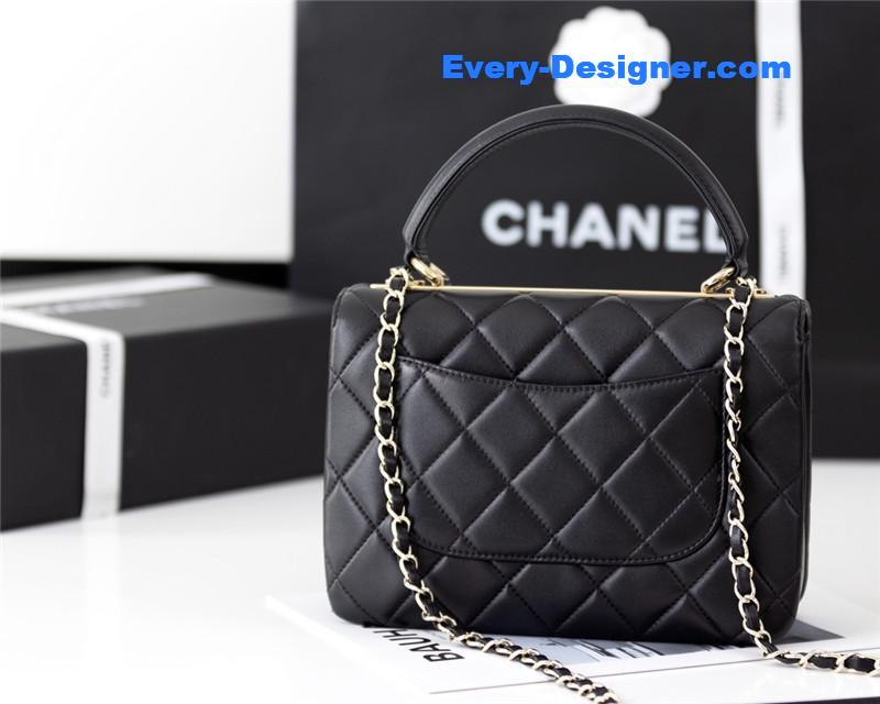 Ch**el trendy cc bag black
