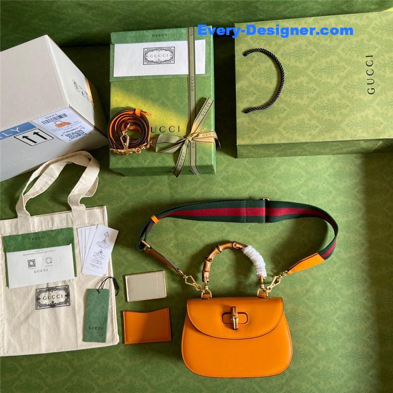 Gvc*1 bamboo 1947 series bamboo small handbag