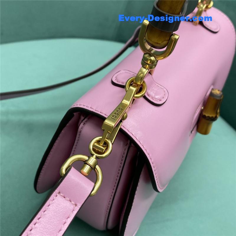 Gvc*1 bamboo jumbo small top handle bag