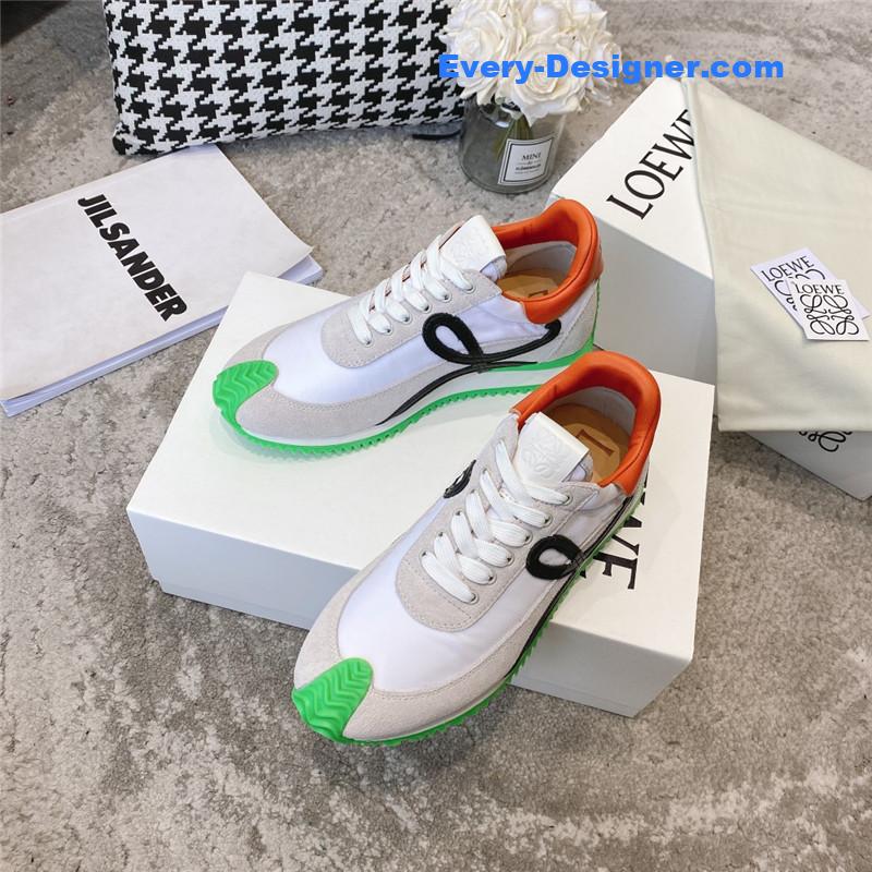 L0ew* logo sneakers womens