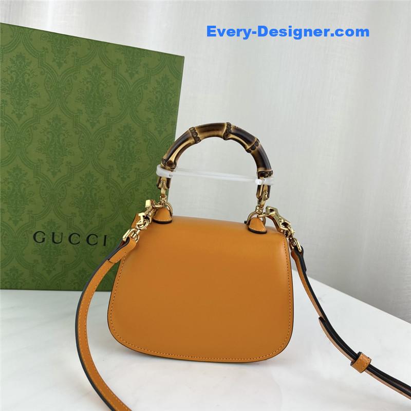 Gvc*1 mini top handle bag with bamboo
