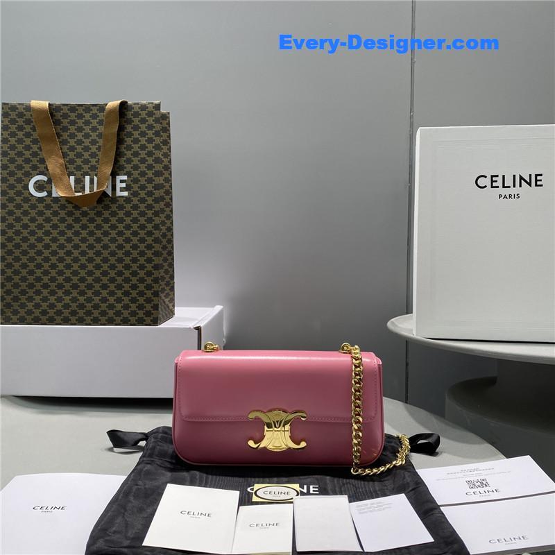 Ce1i*e triomphe chain shoulder bag small
