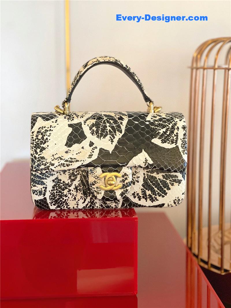 Ch**el python mini tote bag