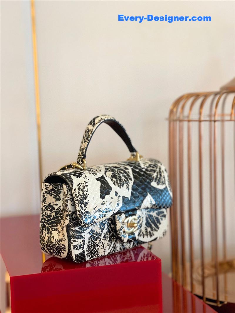 Ch**el python mini tote bag