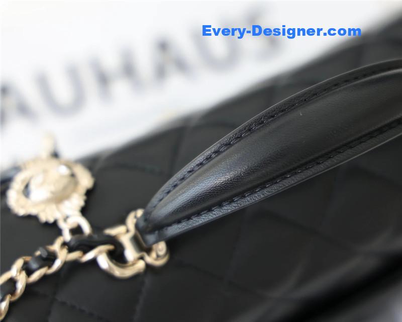Ch**el cf mini handle flap bag