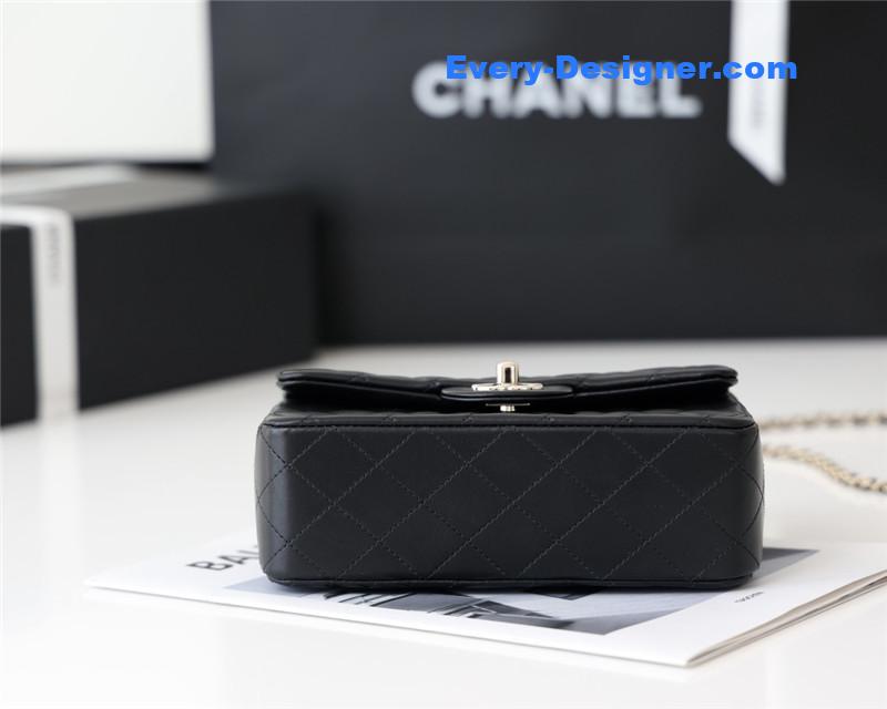 Ch**el cf mini handle flap bag