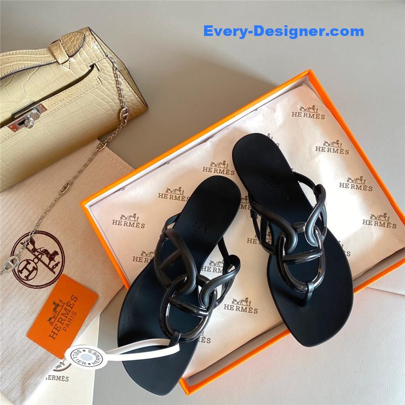 H**me5 new pig nose chain flip flops