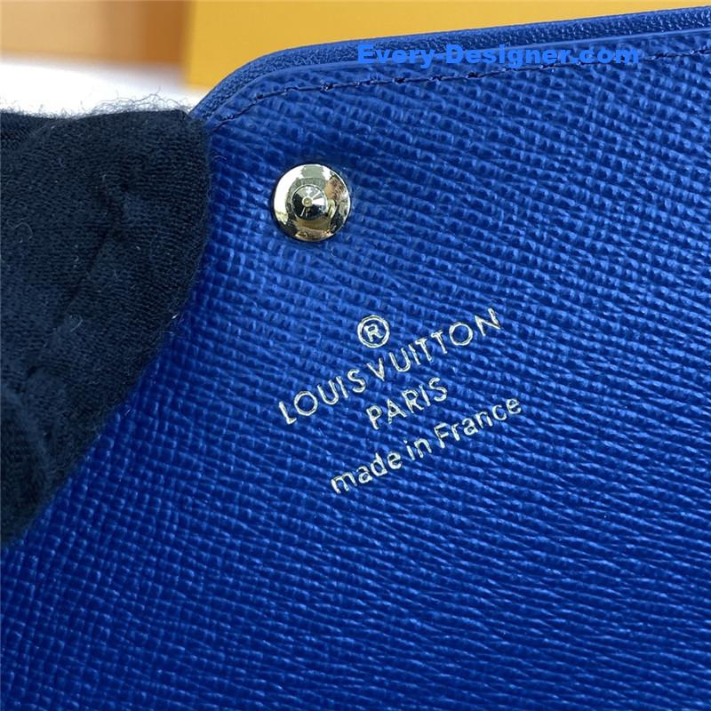 l0vis Vvtt0n lv denim jacquard sarah wallet