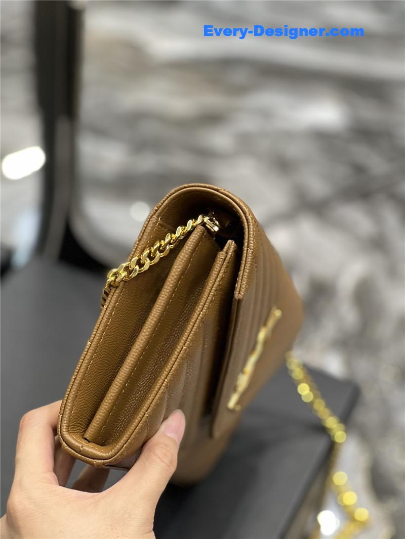 Y51 monogram leather pouch