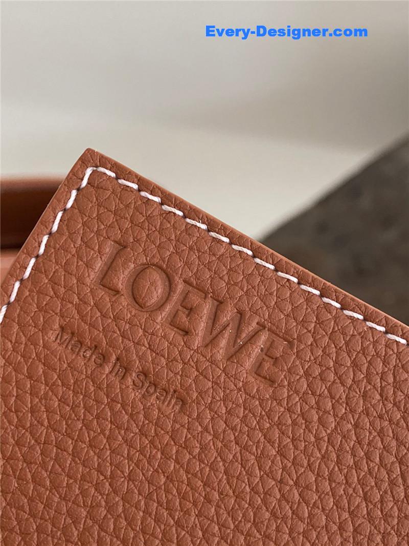 L0ew* woven basket gingham bag