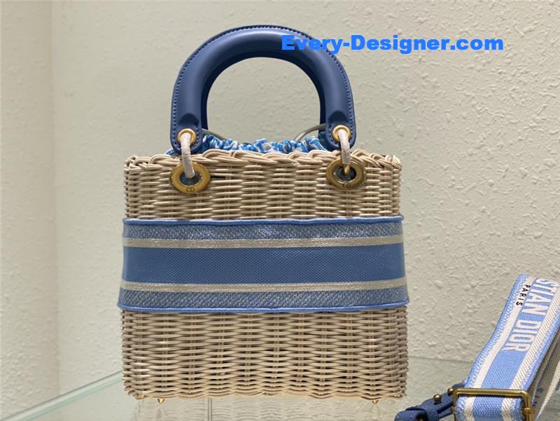 lady D10r woven bag