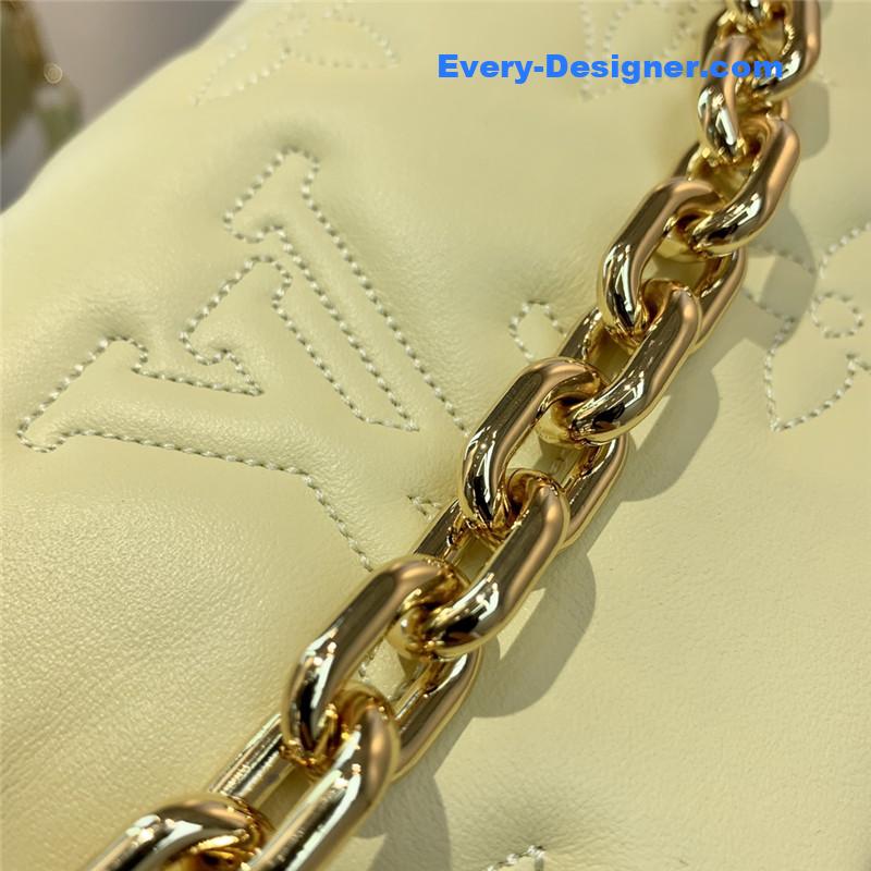 l0vis Vvtt0n lv bubblegram wallet on strap bag