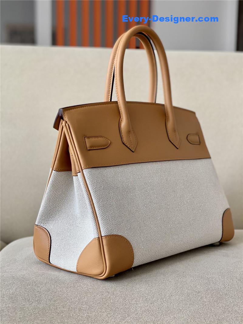H**me5 birkin 30 swift canvas bag