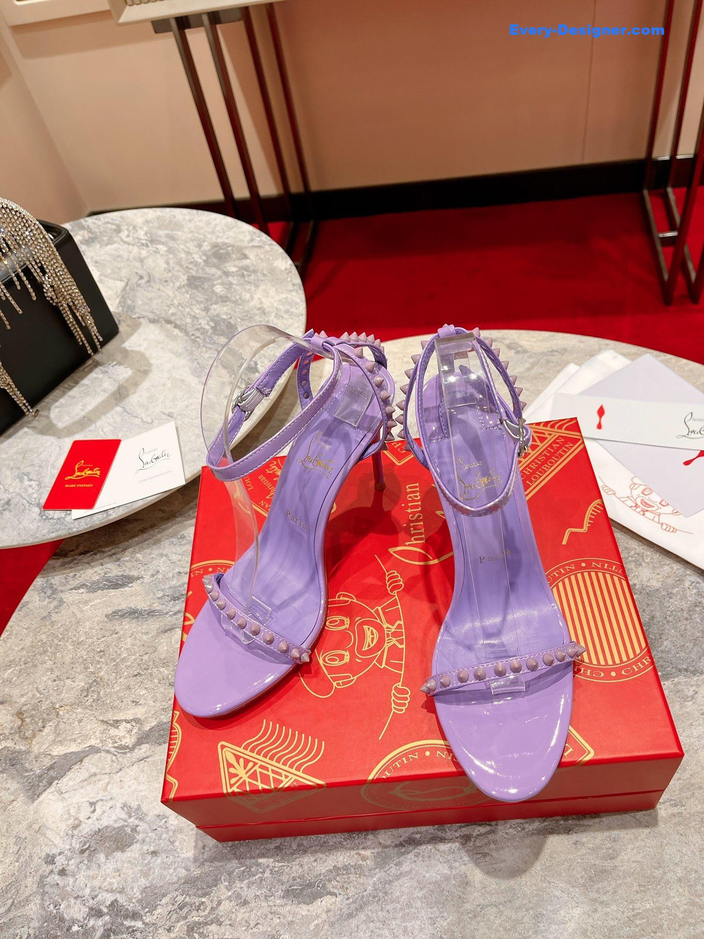 Chr1st1an louboutin spiked strappy sandals