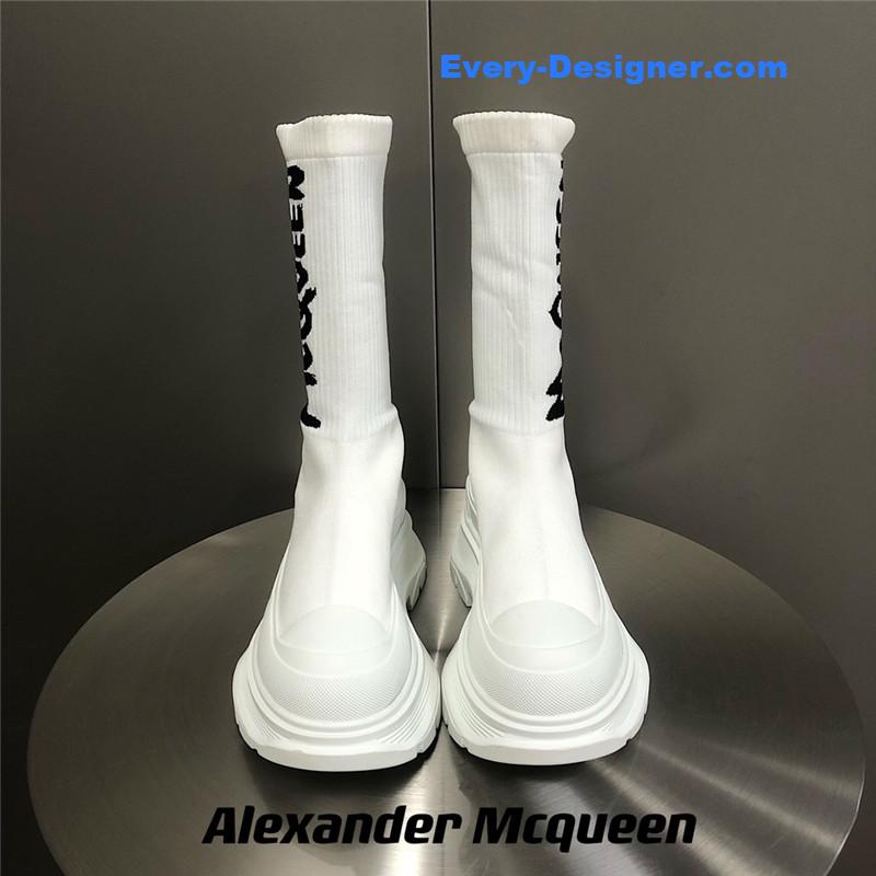 a1exa*der Mcqv*en platform socks shoes