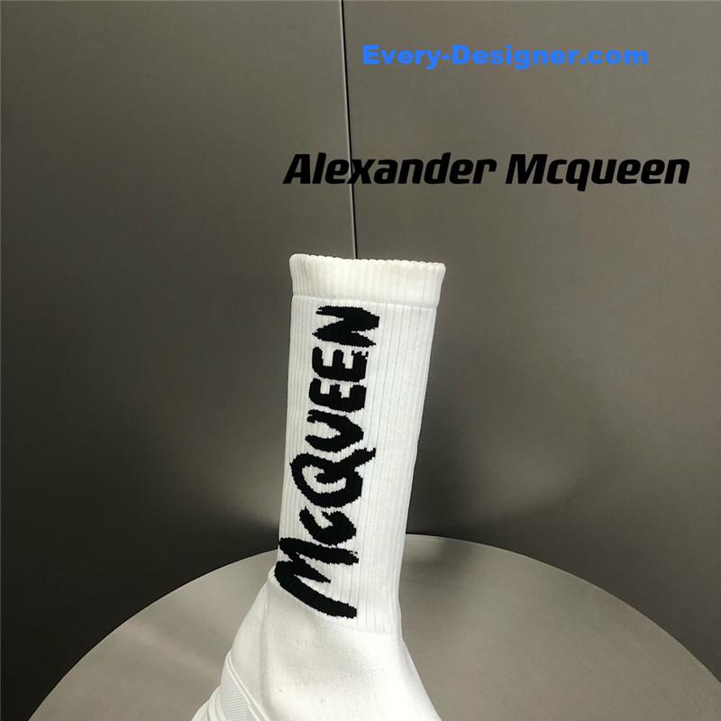 a1exa*der Mcqv*en platform socks shoes