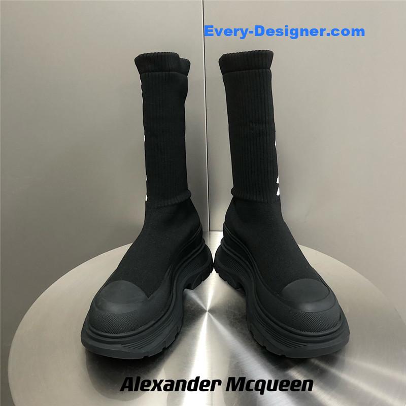a1exa*der Mcqv*en platform socks shoes