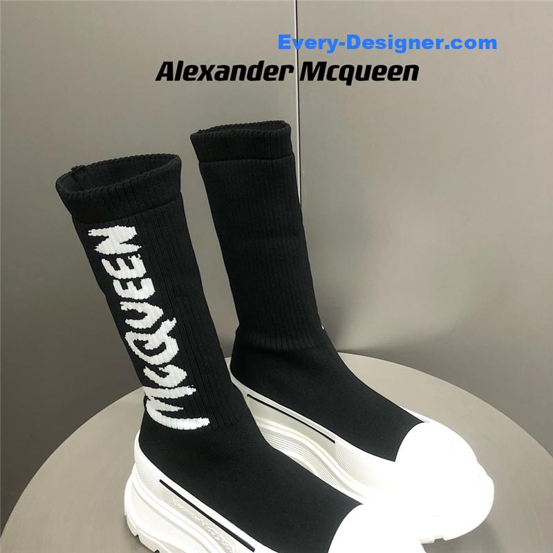 a1exa*der Mcqv*en platform socks shoes