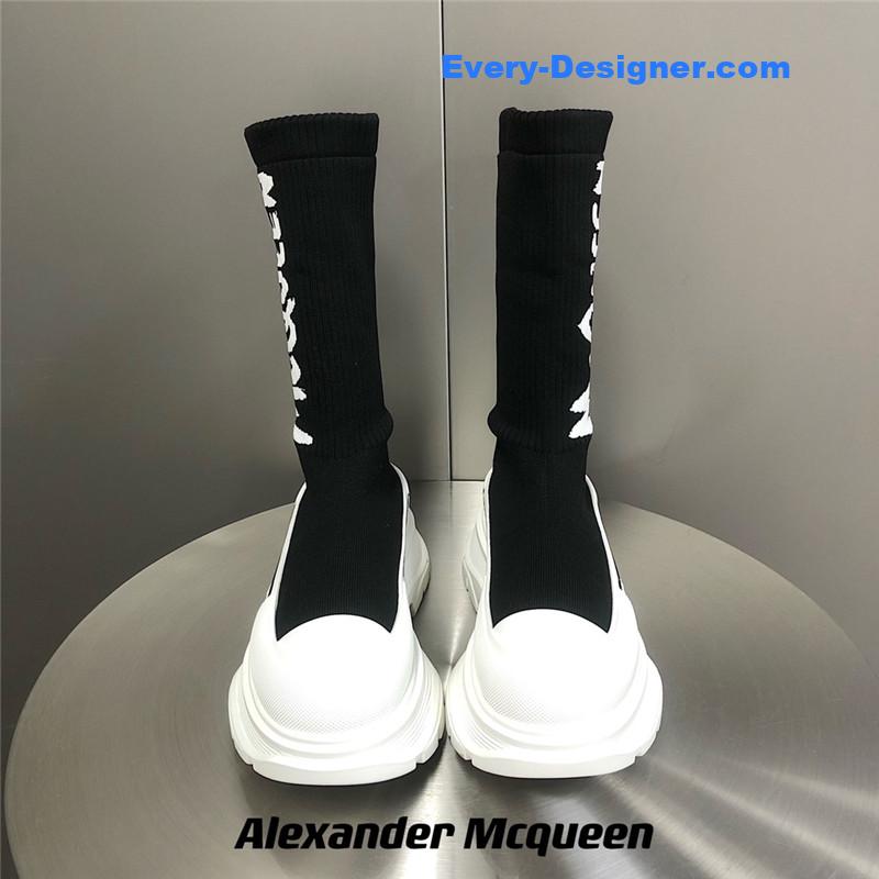 a1exa*der Mcqv*en platform socks shoes