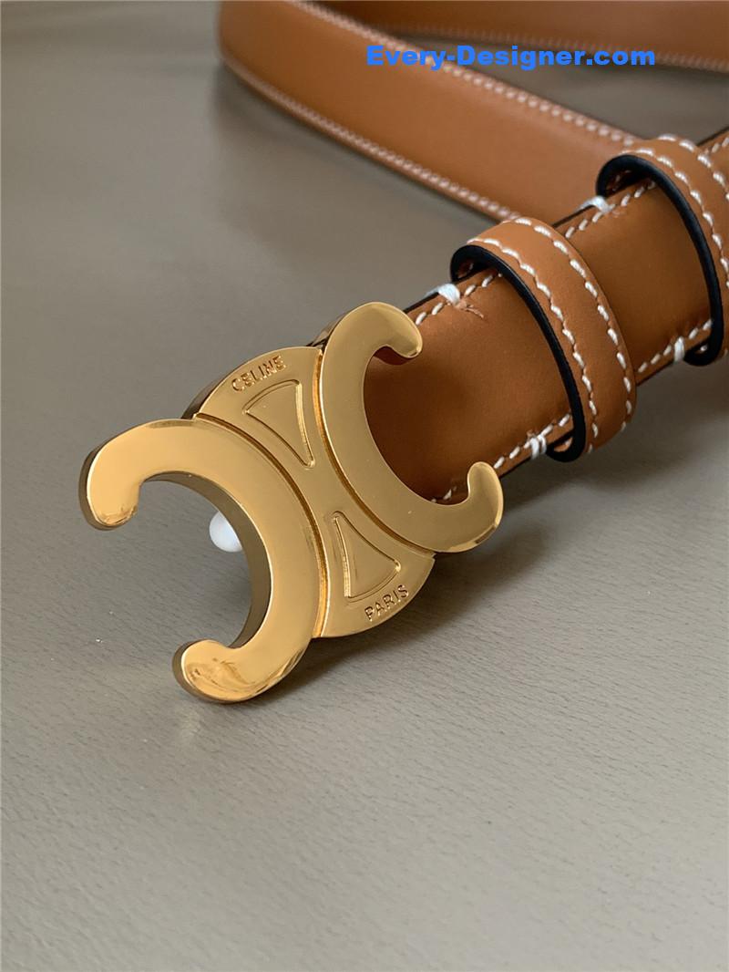 Ce1i*e arc de triomphe metal buckle belt