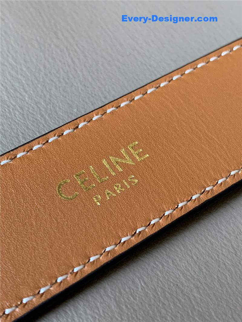 Ce1i*e arc de triomphe metal buckle belt