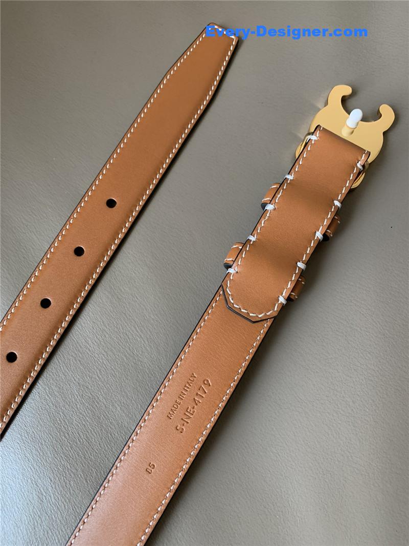 Ce1i*e arc de triomphe metal buckle belt