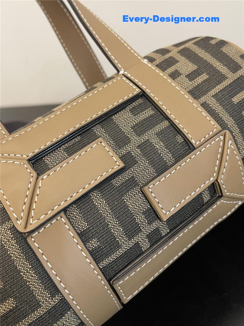 F**di mini brown ff fabric bag