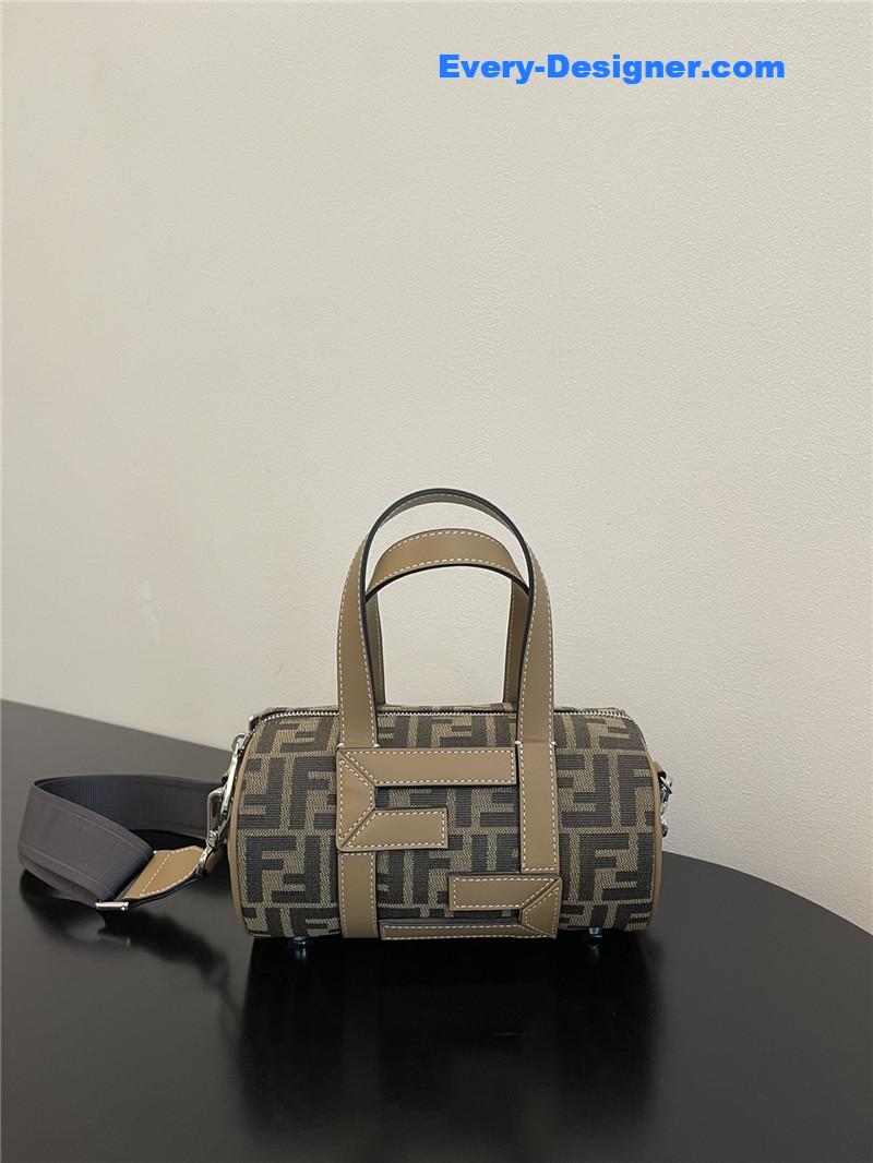 F**di mini brown ff fabric bag