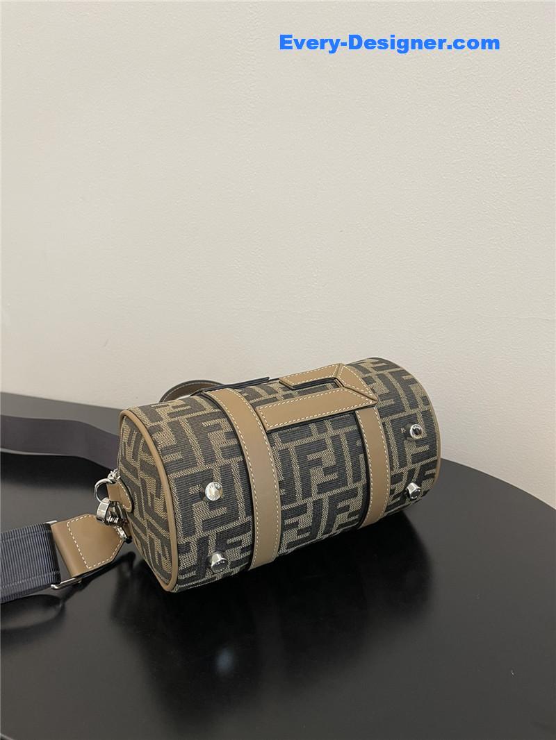 F**di mini brown ff fabric bag