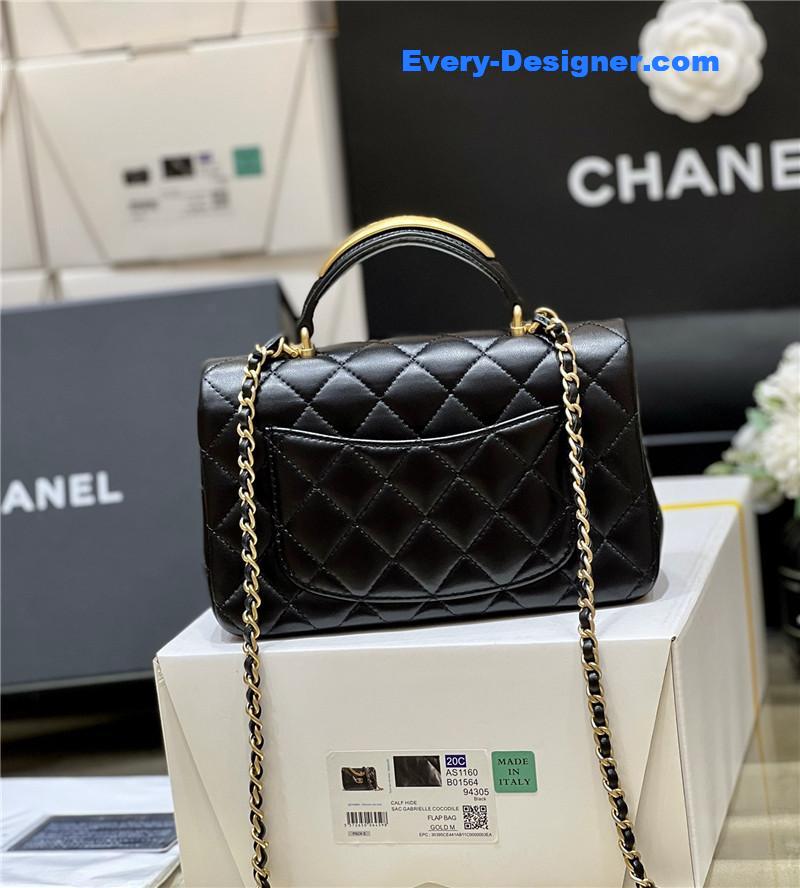Ch**el cf mini handle bag