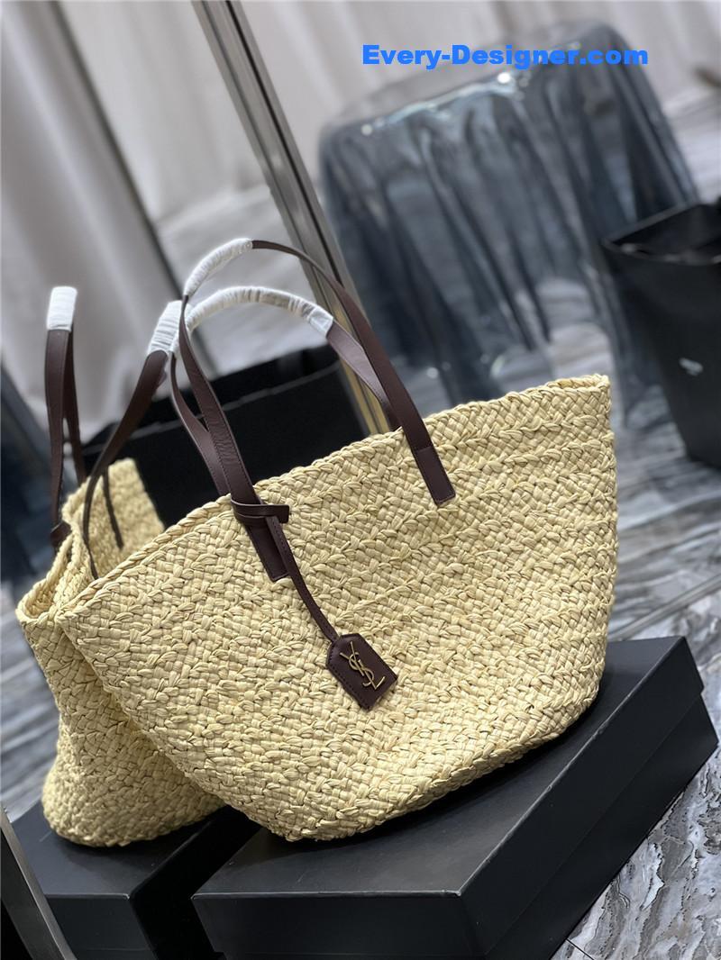 Y51 panier raffia tote bag