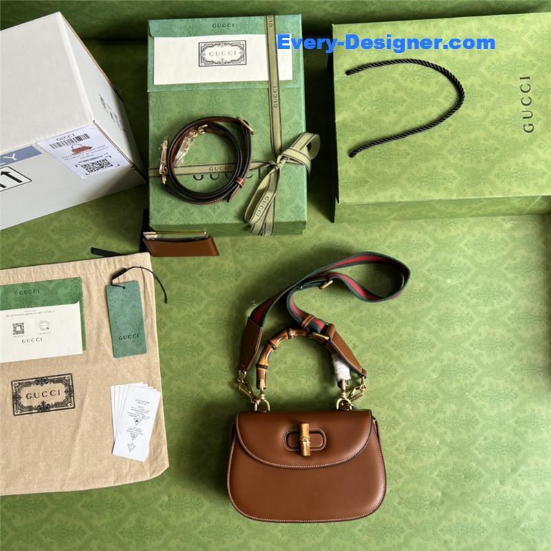 Gvc*1 bamboo 1947 series bamboo small handbag