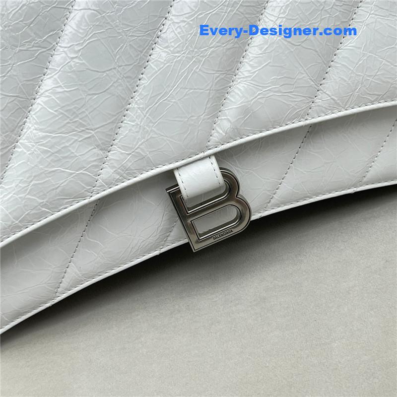 Ba1en*iaga crush bag white