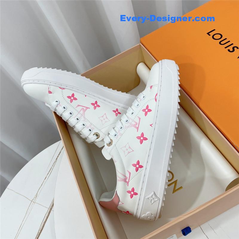 l0vis Vvtt0n lv classic printed white shoes