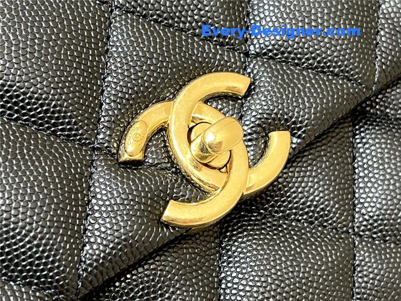 Ch**el leather cf shoulder bag