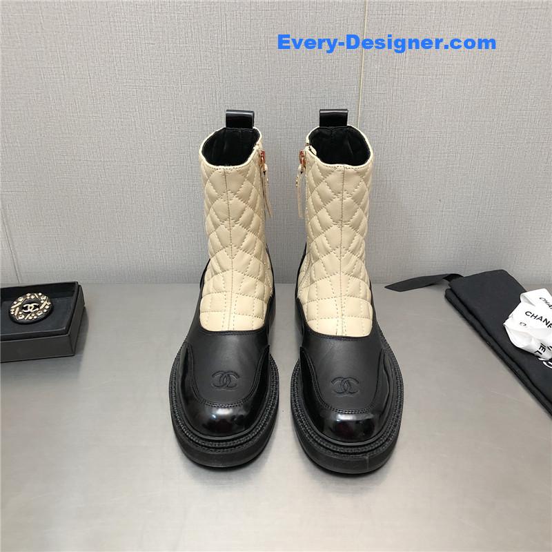 CC classic c embroidery ankle boots