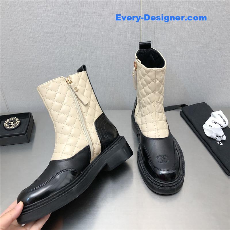CC classic c embroidery ankle boots
