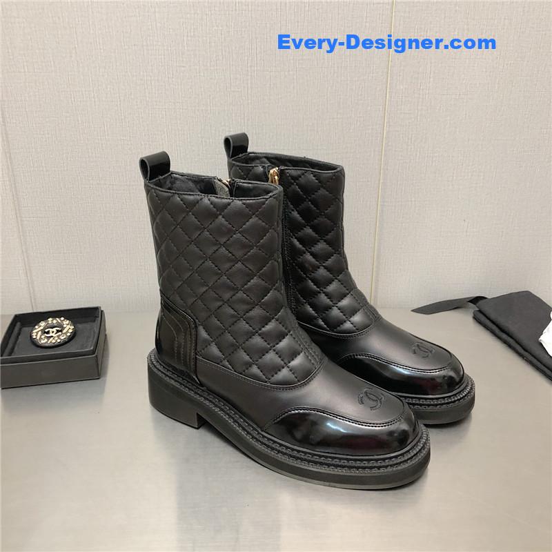 CC classic c embroidery ankle boots