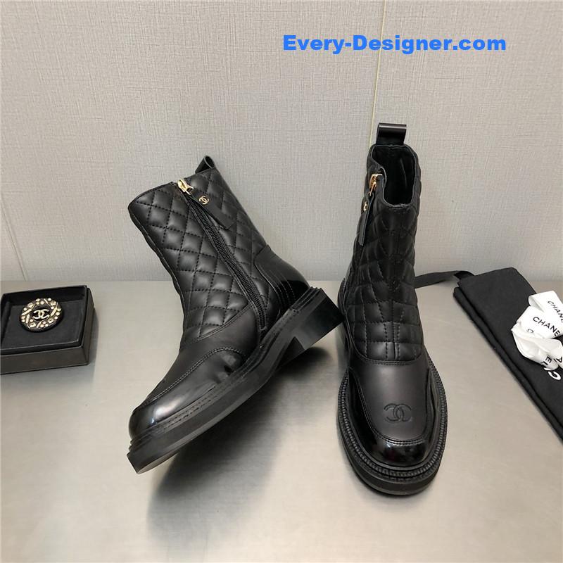 CC classic c embroidery ankle boots