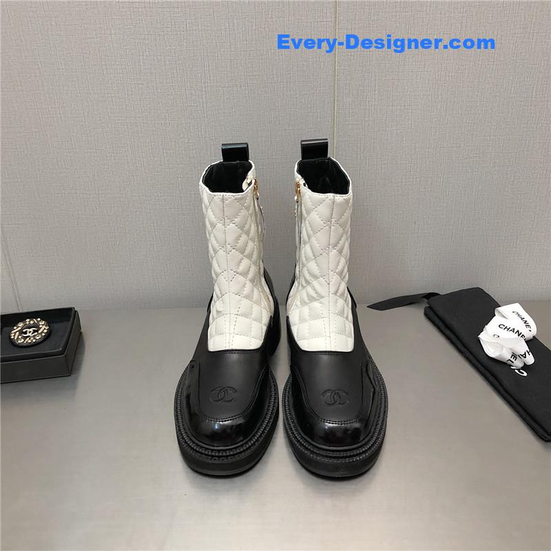 CC classic c embroidery ankle boots