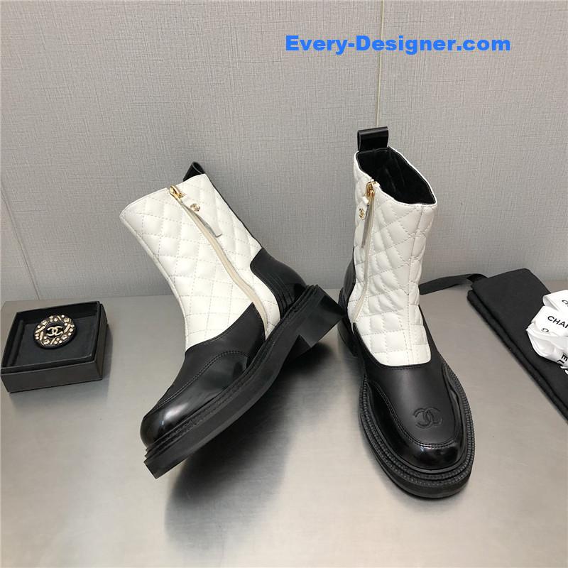 CC classic c embroidery ankle boots