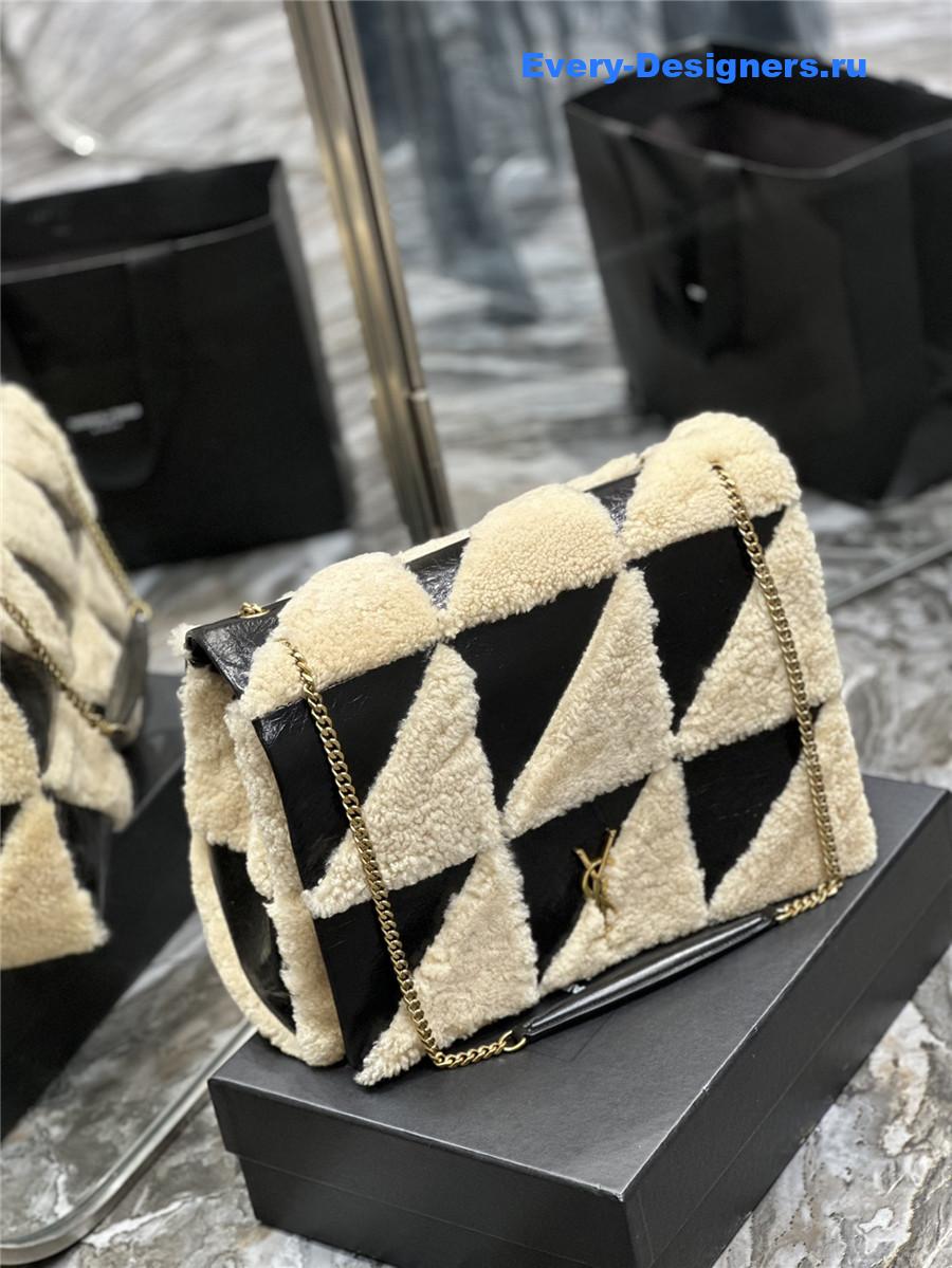 yves Sa1nt Lau*nt jamie lambswool bag