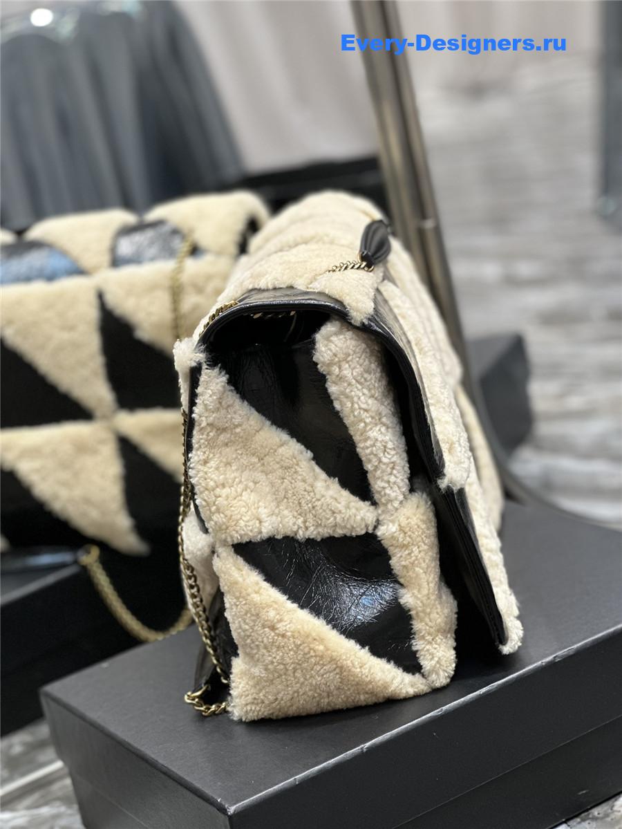 yves Sa1nt Lau*nt jamie lambswool bag
