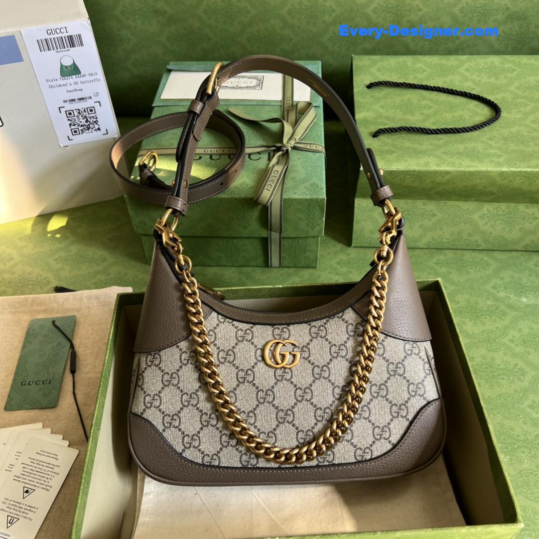 Gvc*1 small crescent shoulder bag