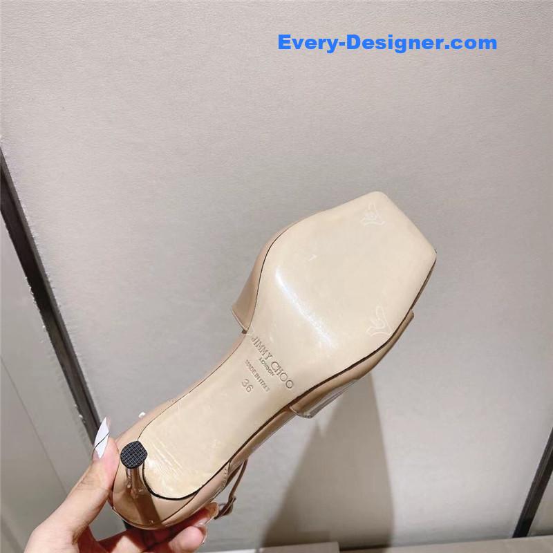 J1m*y Ch00 paris window custom high heels