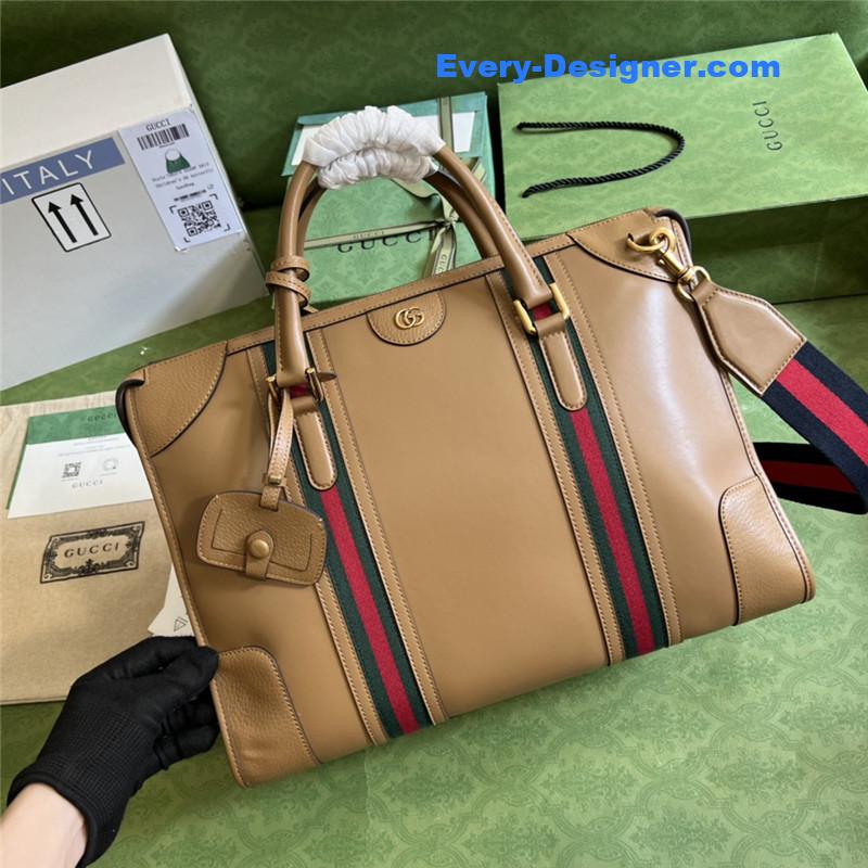 Gvc*1 striped web tote
